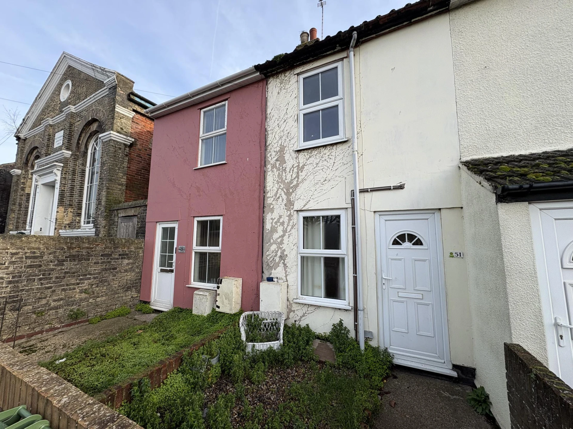 Property enquiry form background image