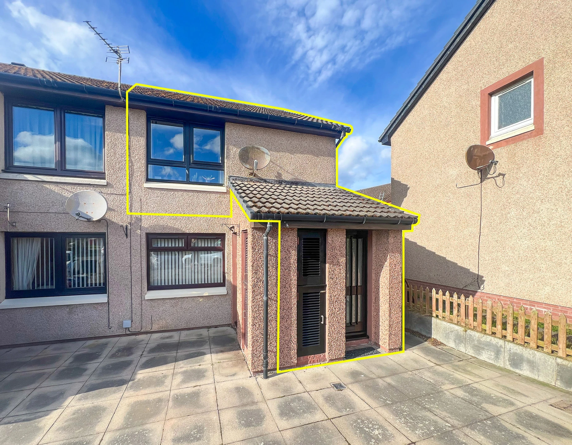 Property enquiry form background image