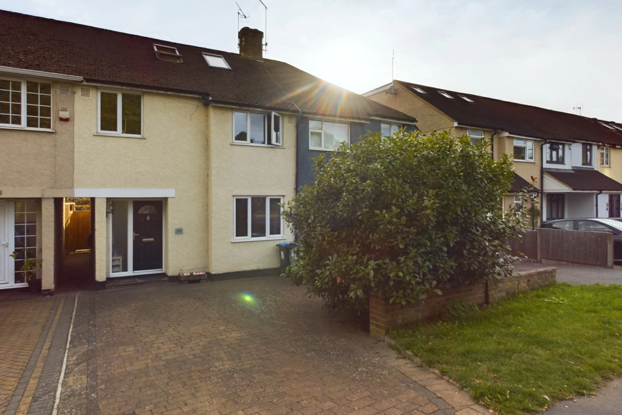 Property enquiry form background image