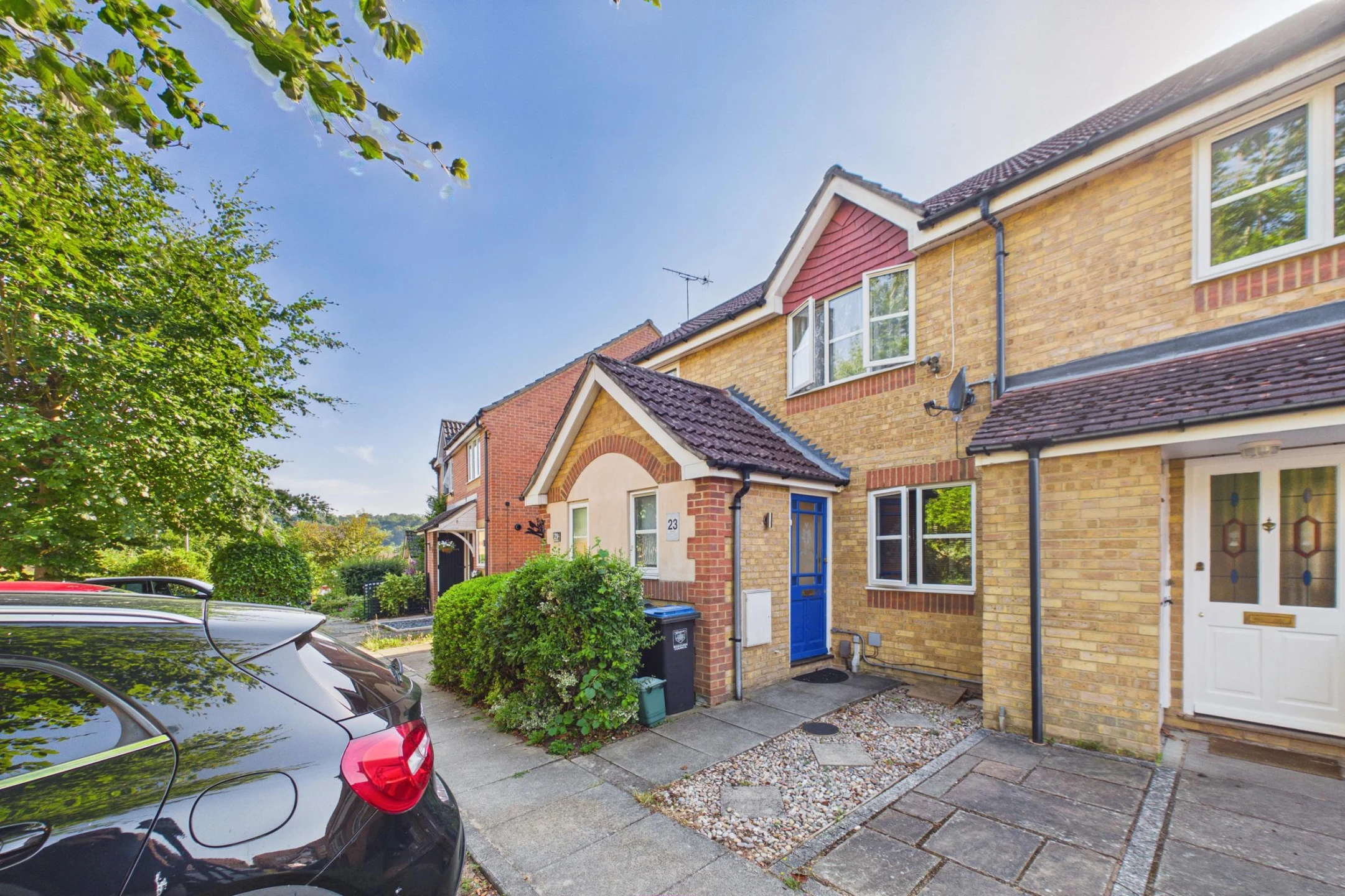 Property enquiry form background image