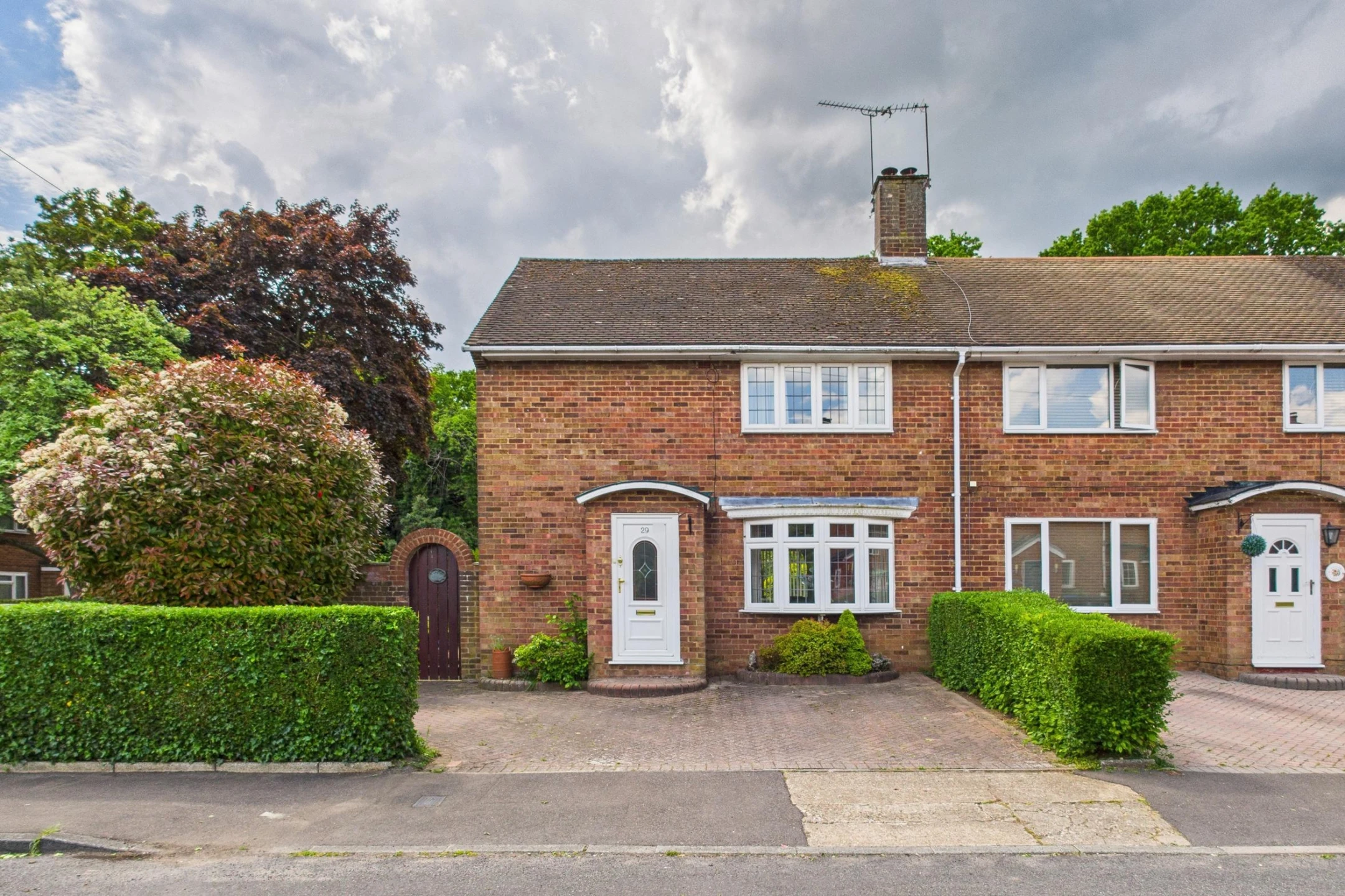 Property enquiry form background image