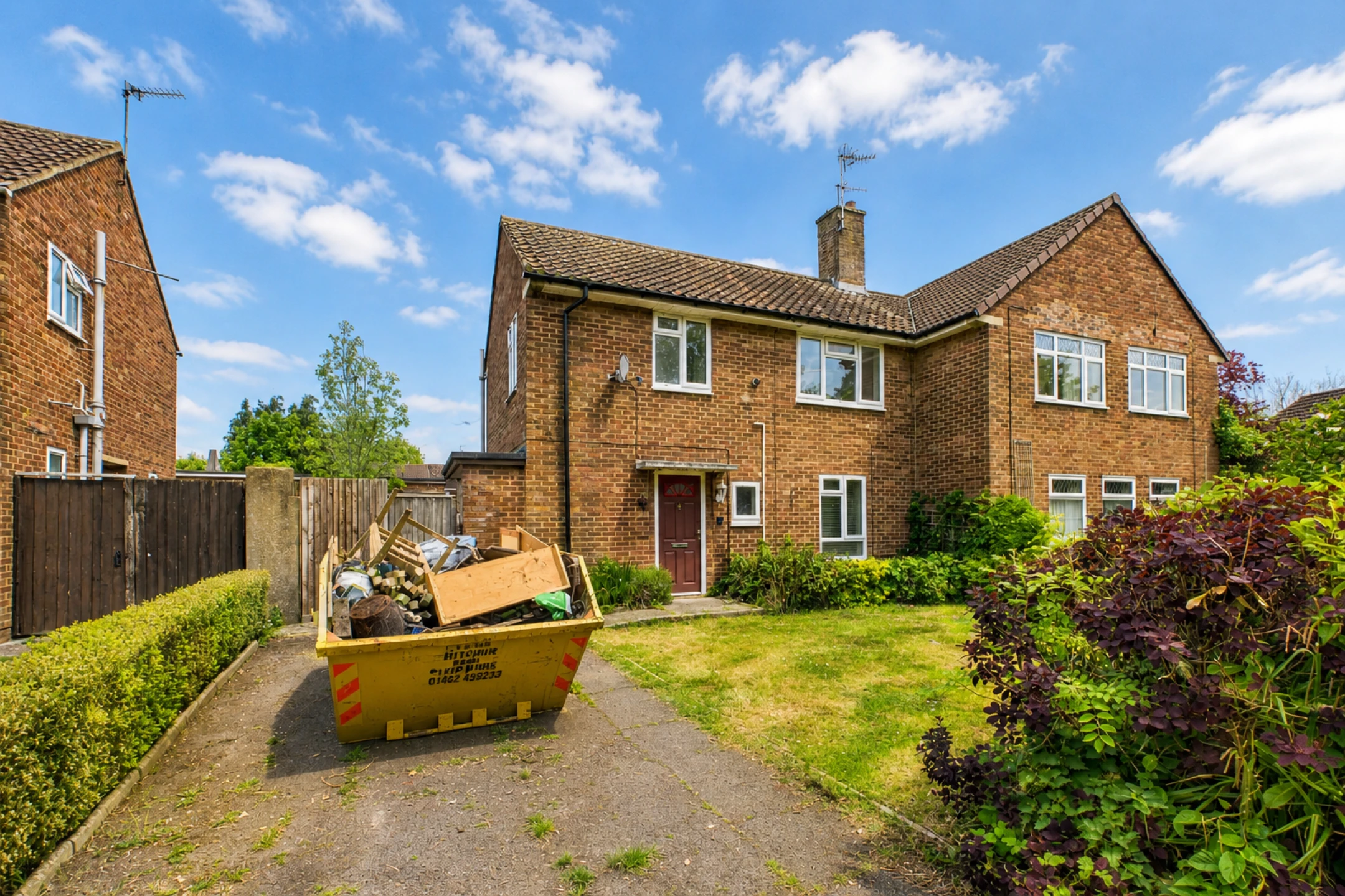 Property enquiry form background image