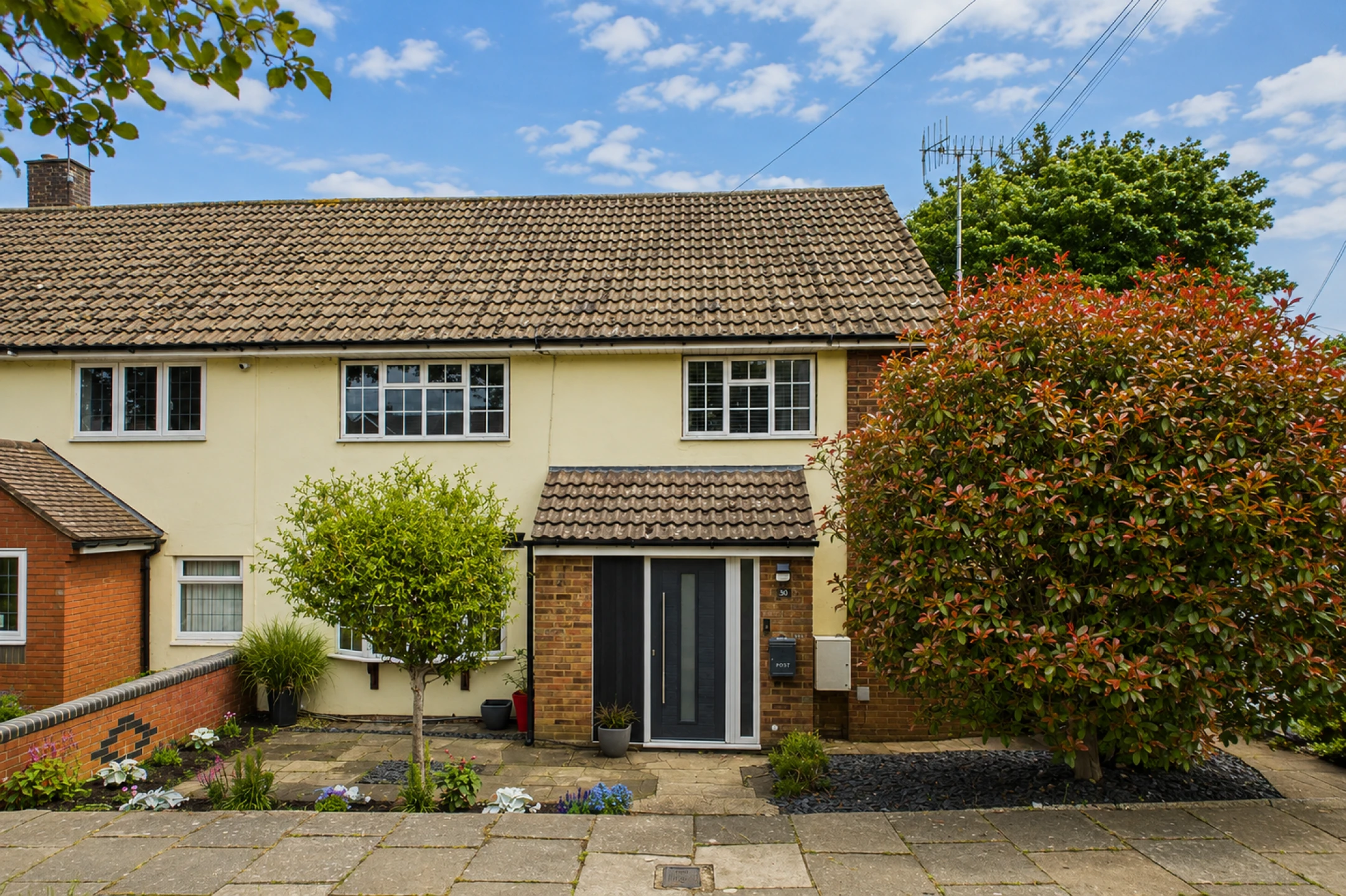 Property enquiry form background image