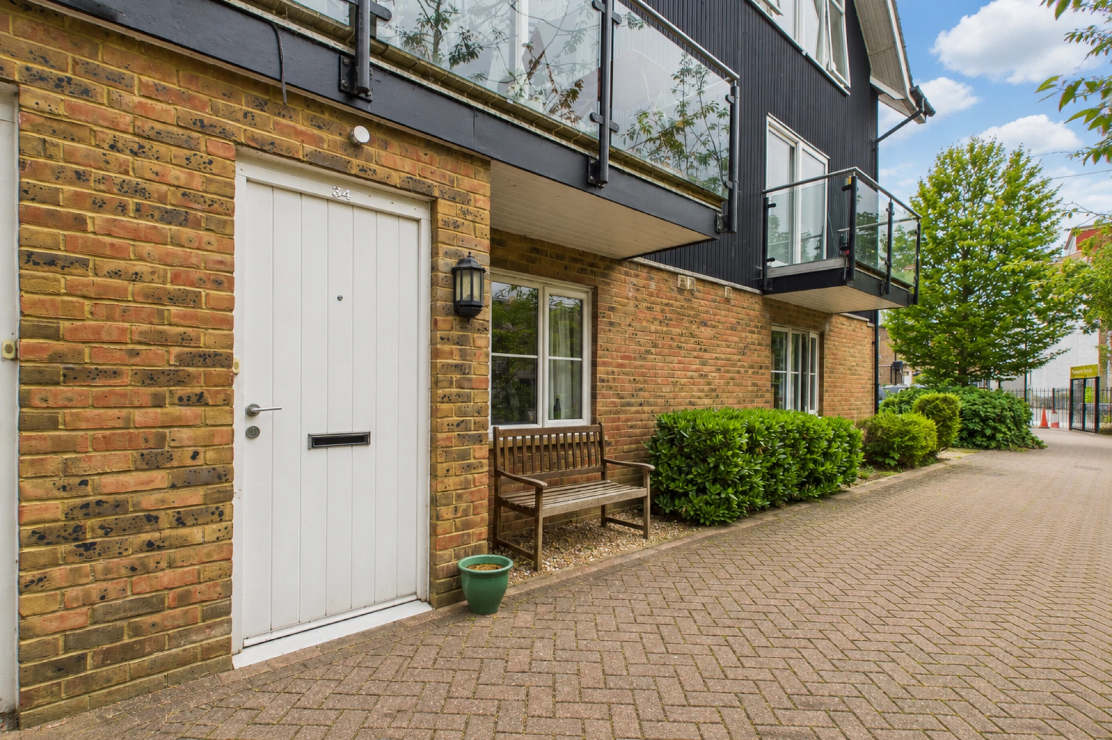 Property enquiry form background image
