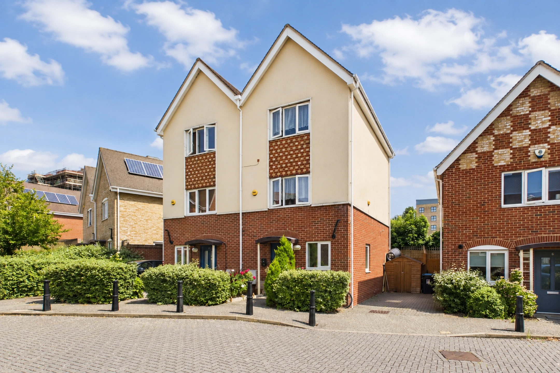 Property enquiry form background image