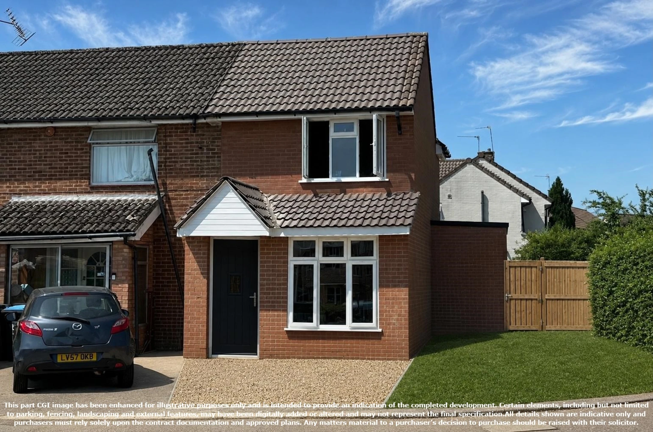 Property enquiry form background image
