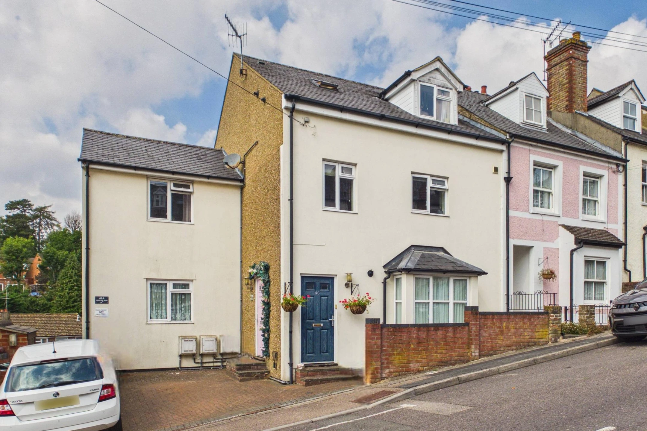 Property enquiry form background image