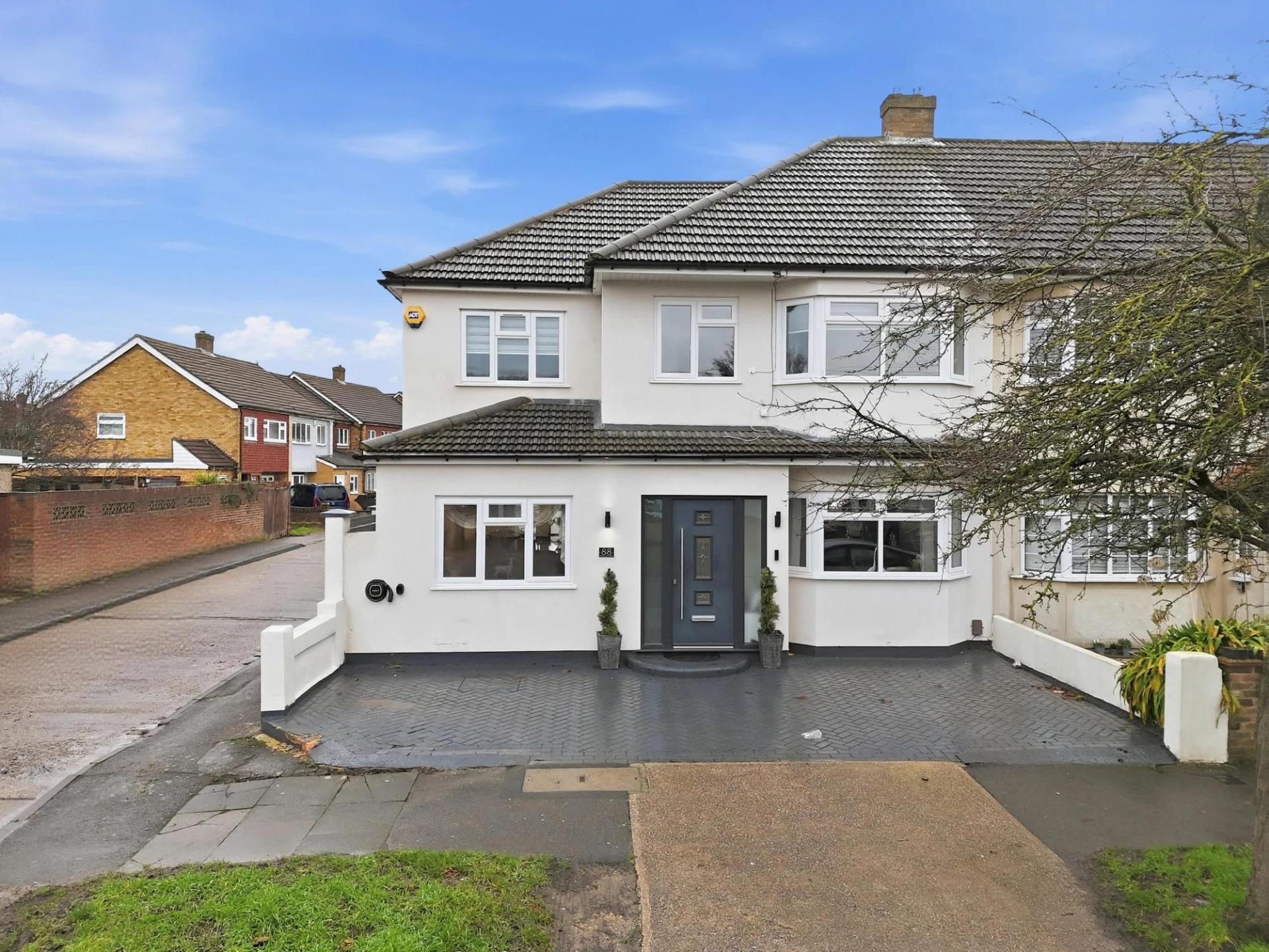 Property enquiry form background image