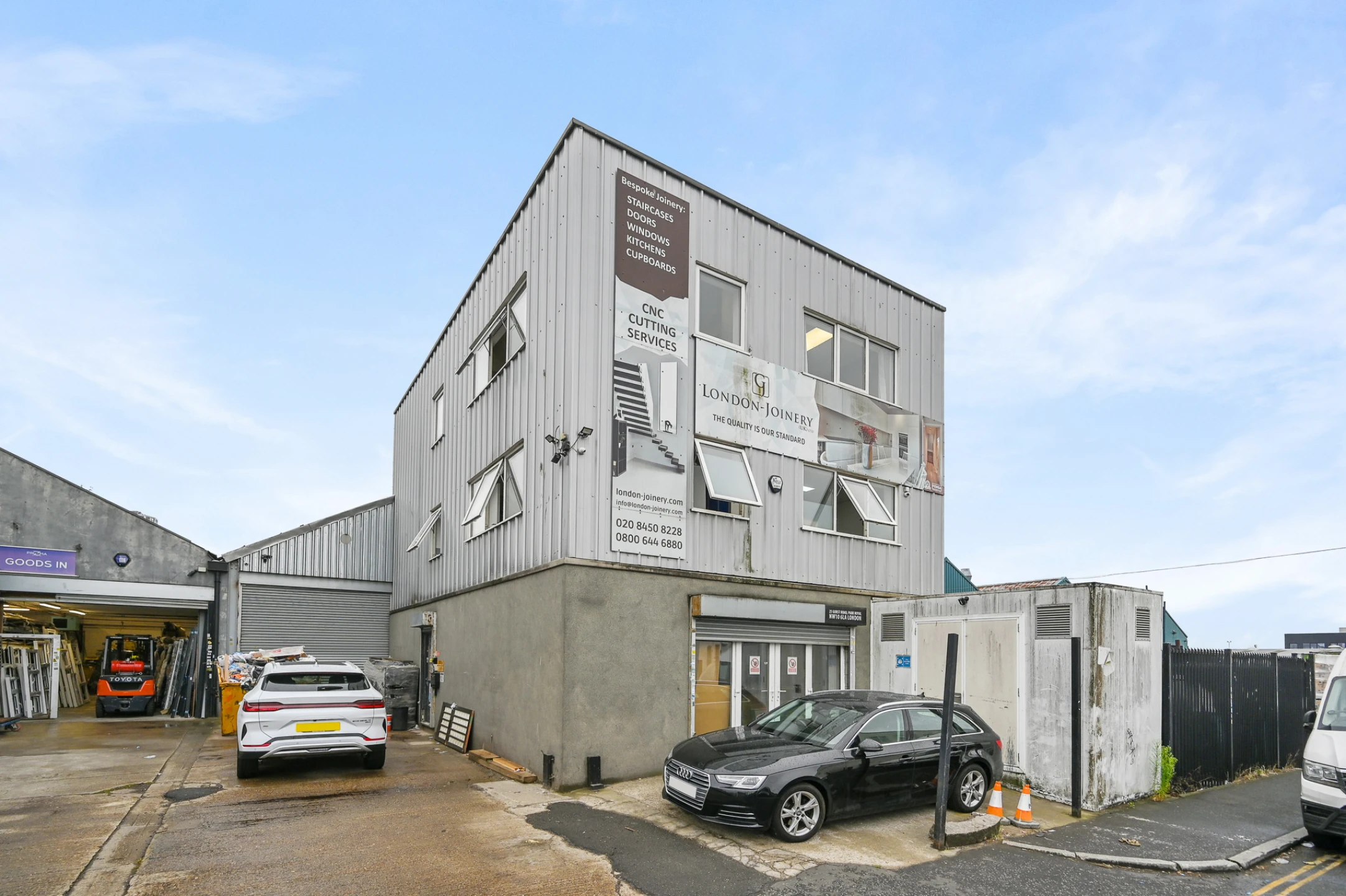 Property enquiry form background image