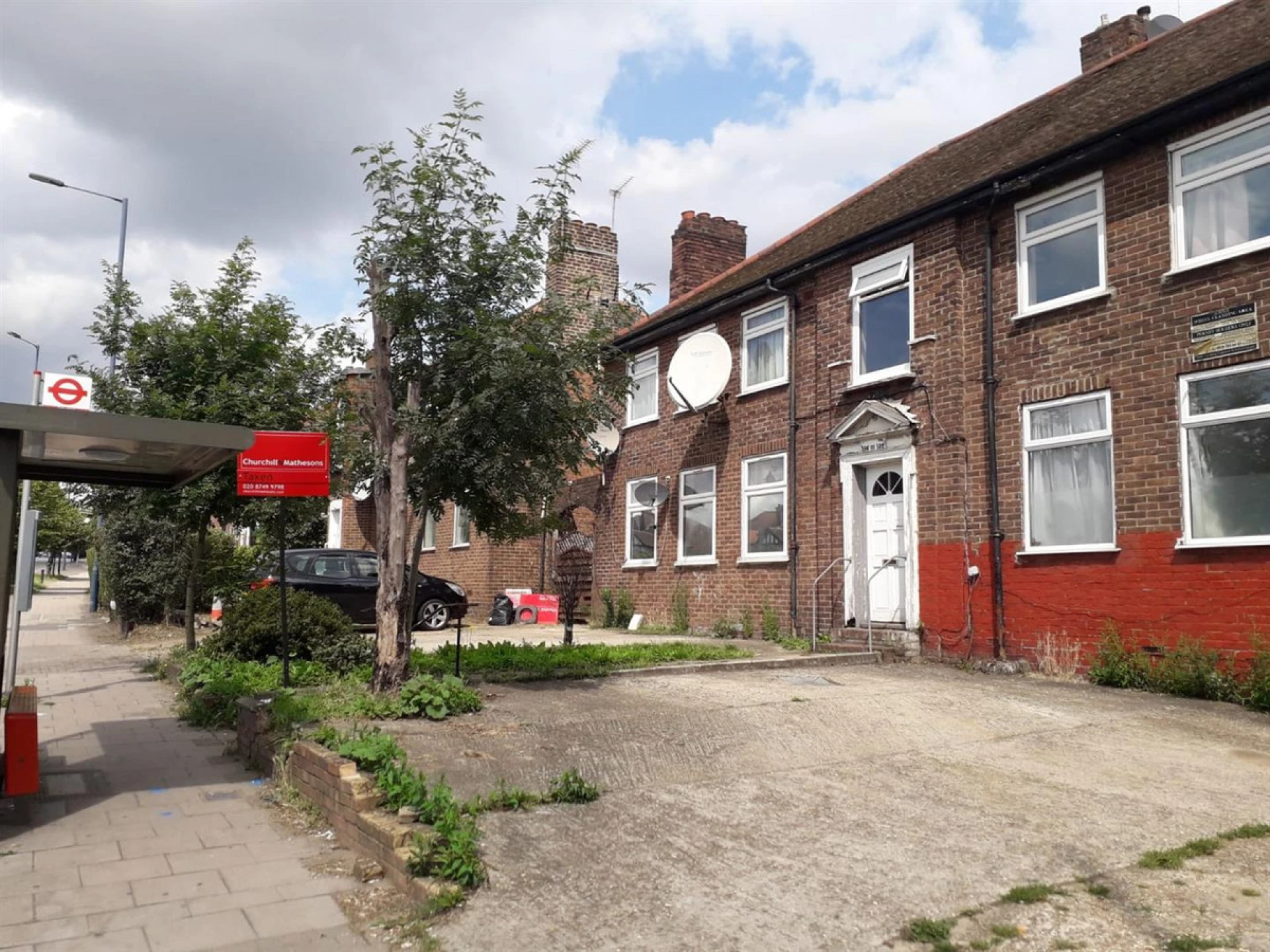 Property enquiry form background image