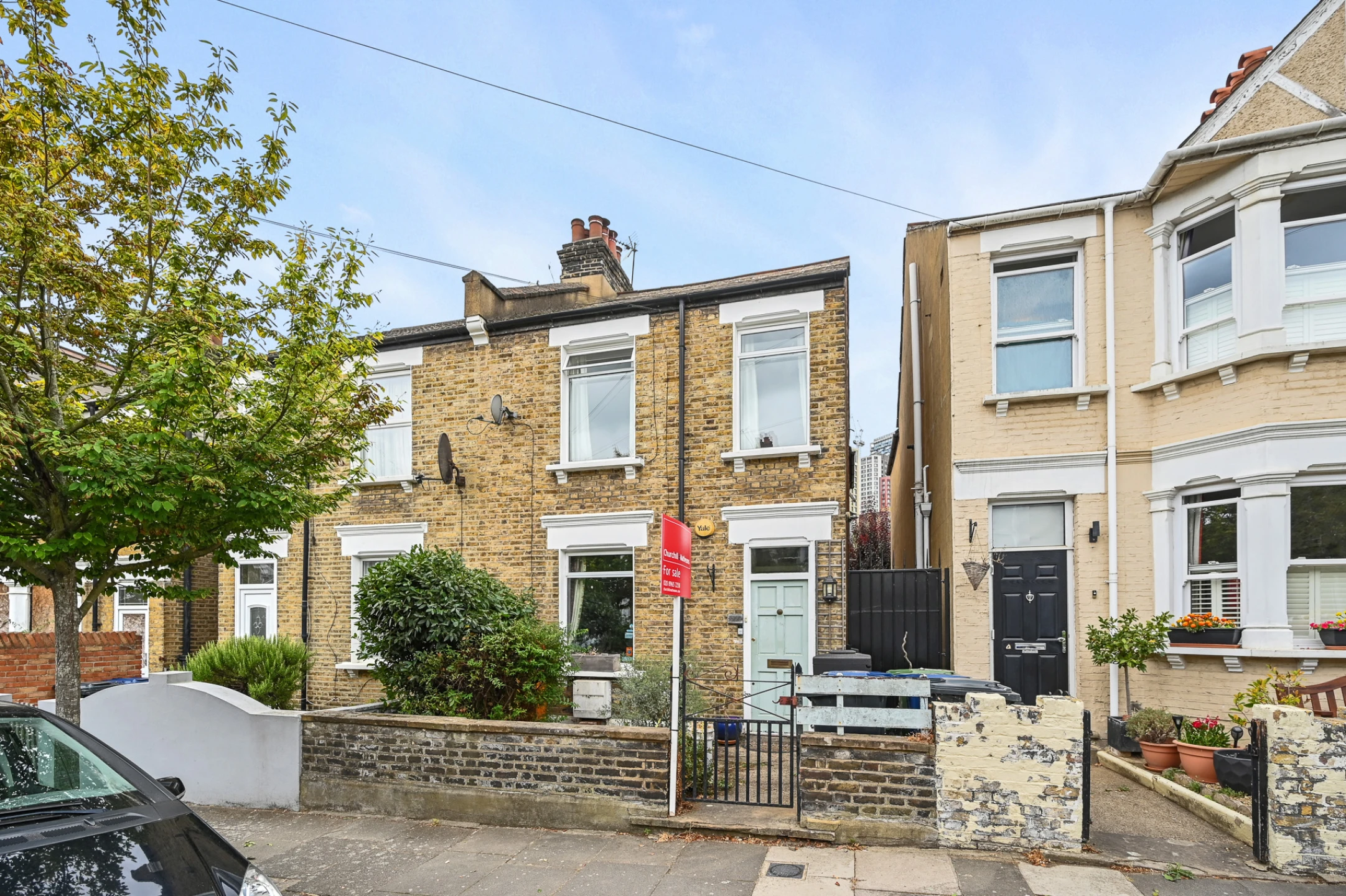 Property enquiry form background image