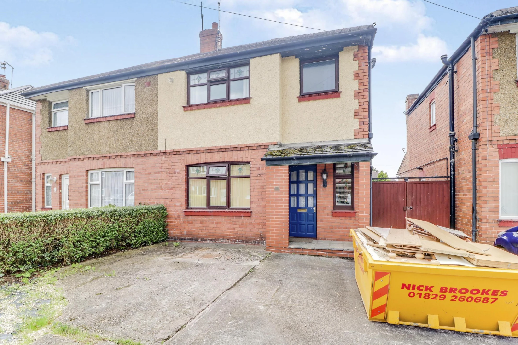 Property enquiry form background image