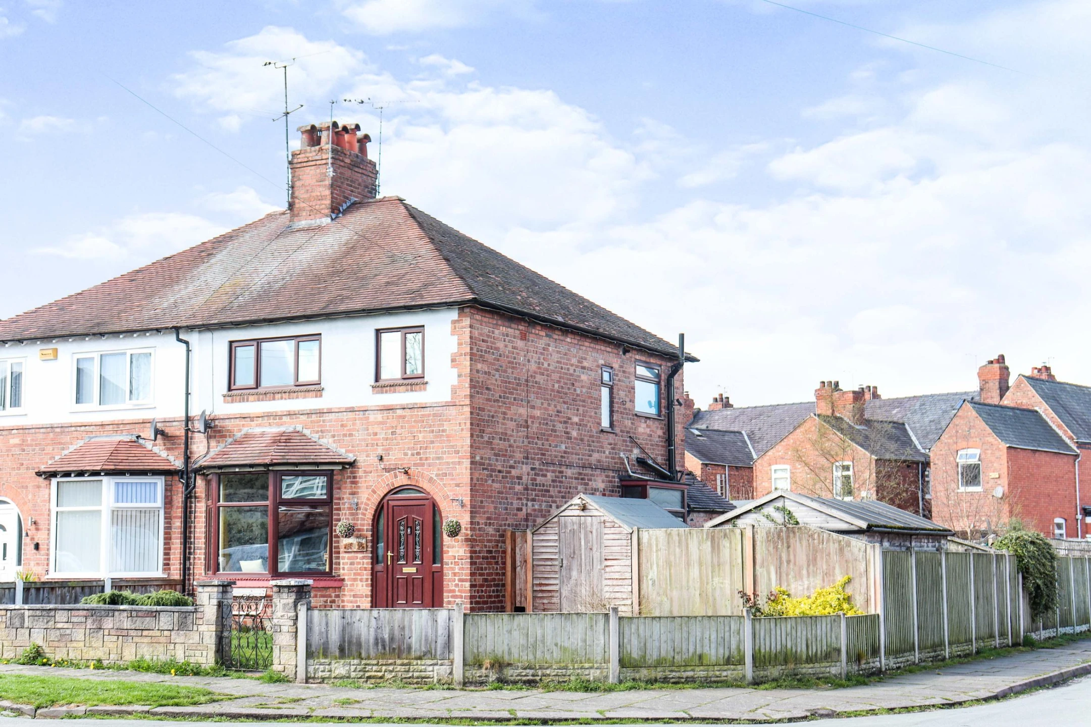 Property enquiry form background image