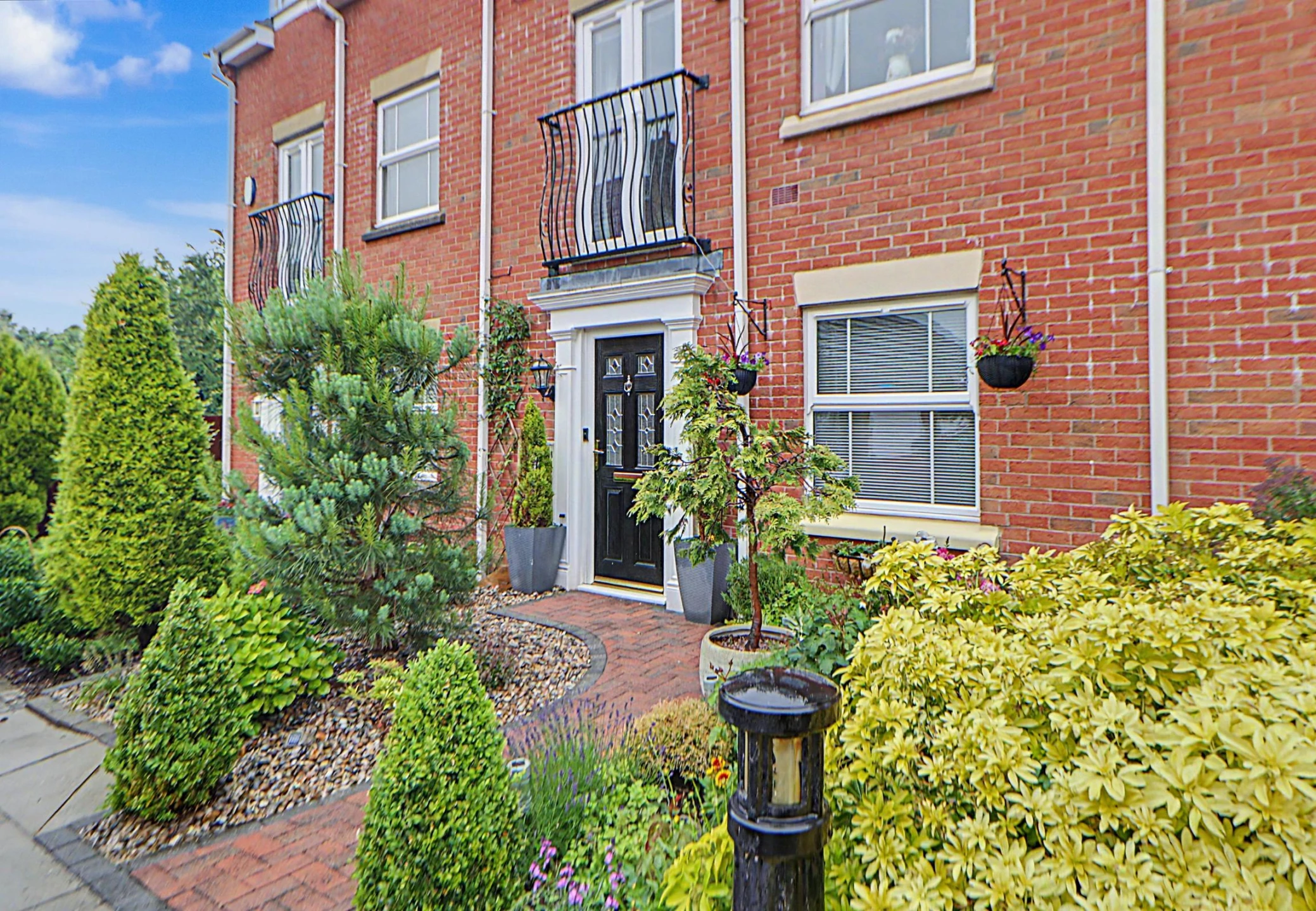 Property enquiry form background image
