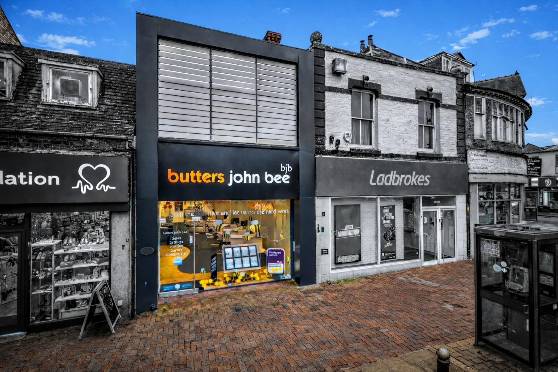 Property enquiry form background image