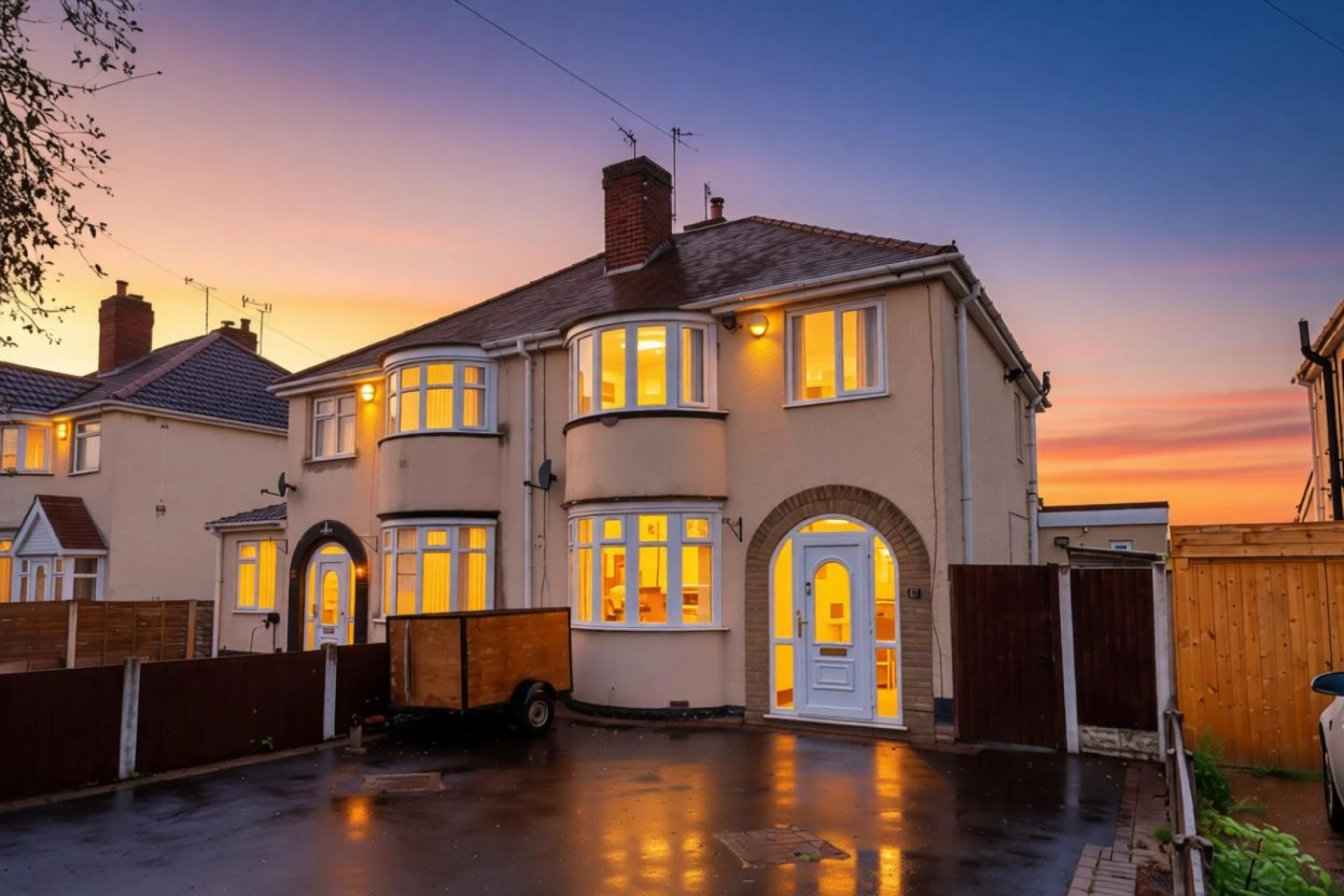 Property enquiry form background image