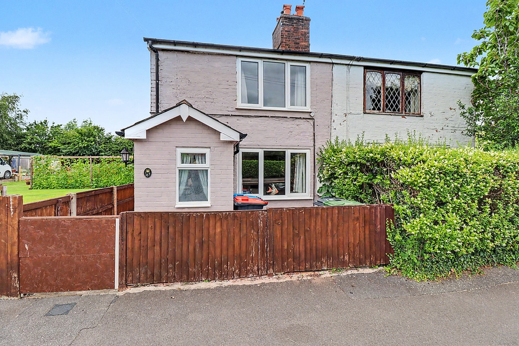 Property enquiry form background image