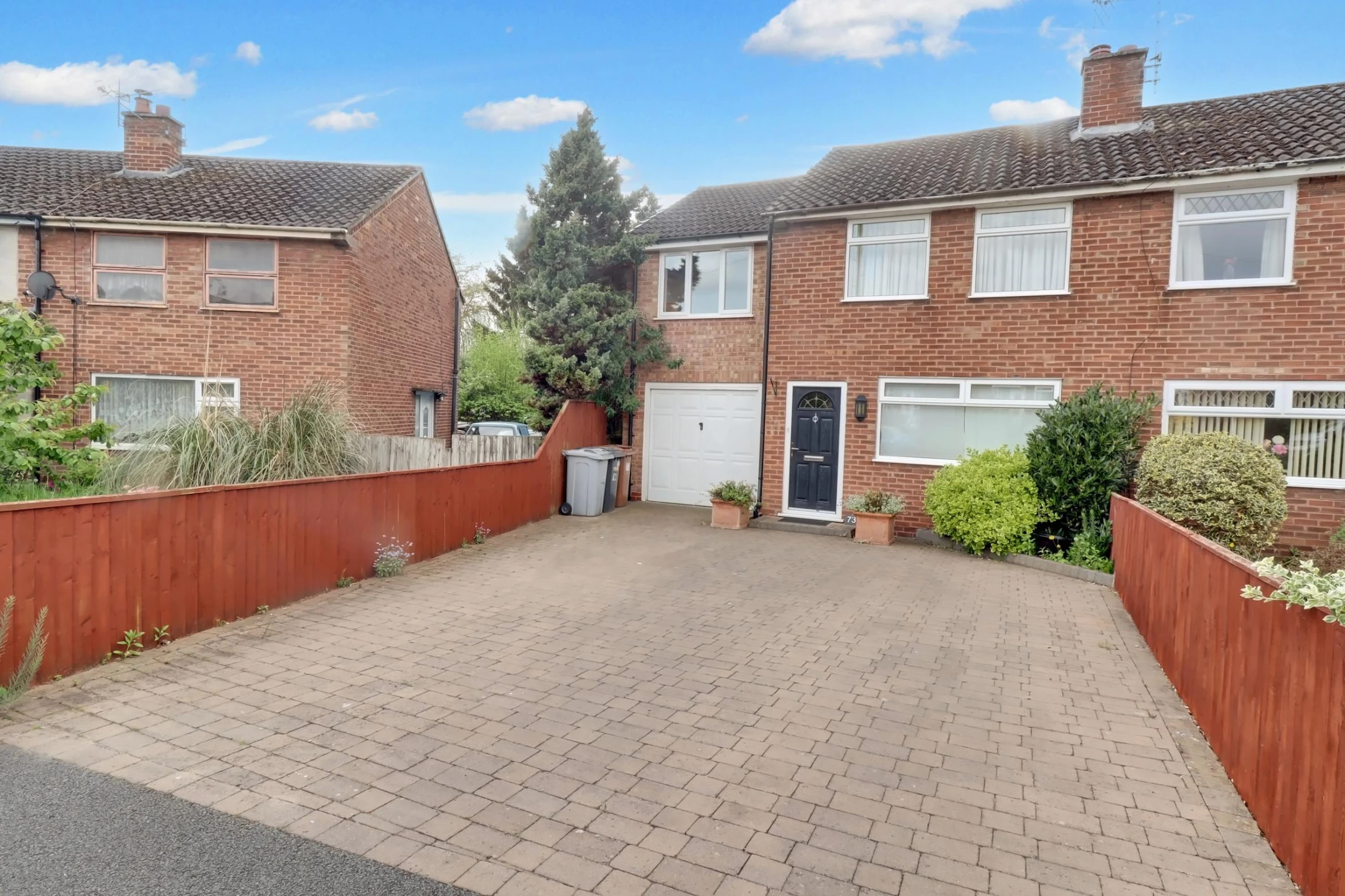 Standing on a generous plot this outstanding semi detached house enjoys a  commanding elevated position located at the end of an established cul-de-sac  within a highly desirable residential area., Offers Over £325,000 -