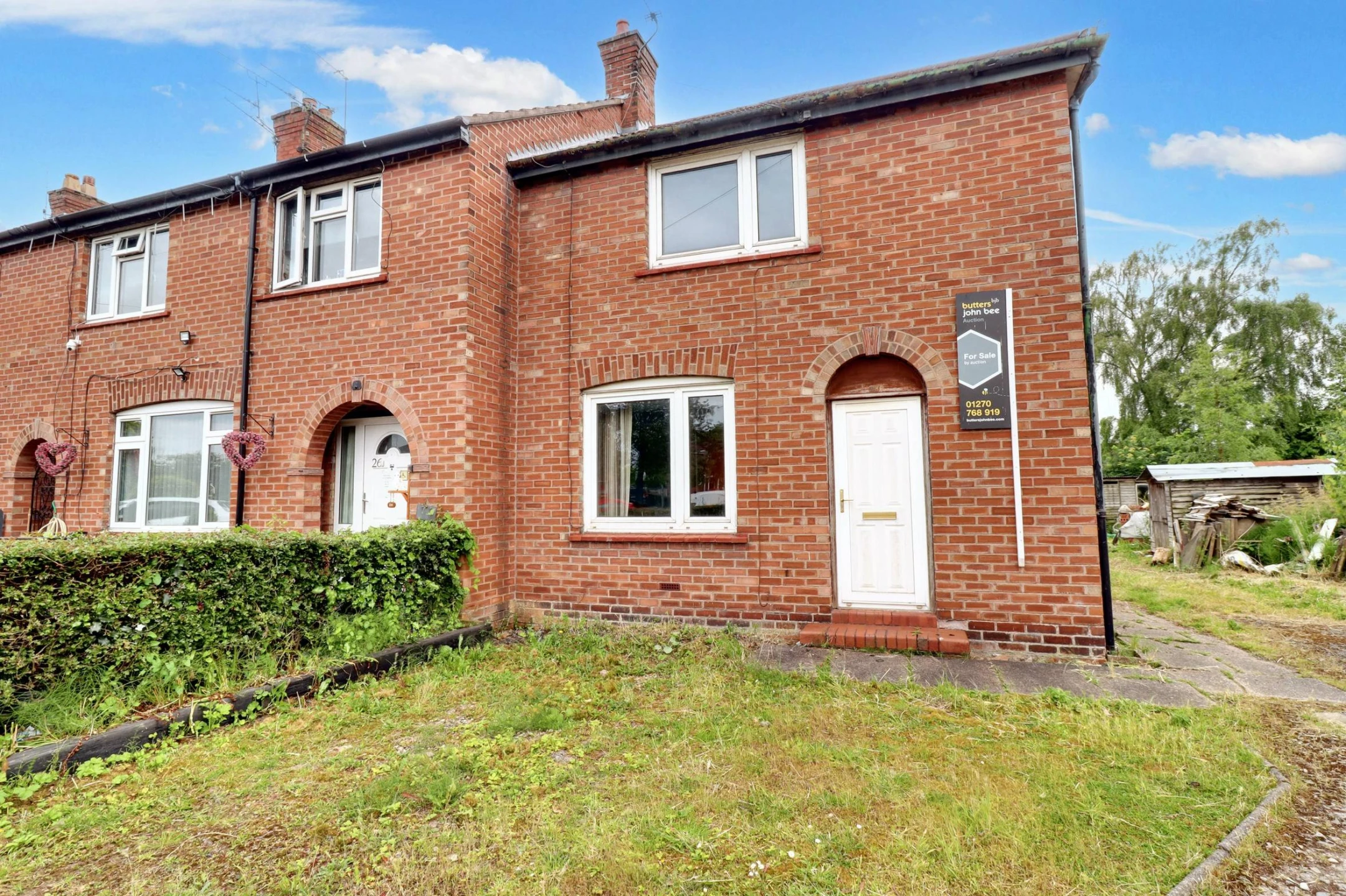 Property enquiry form background image