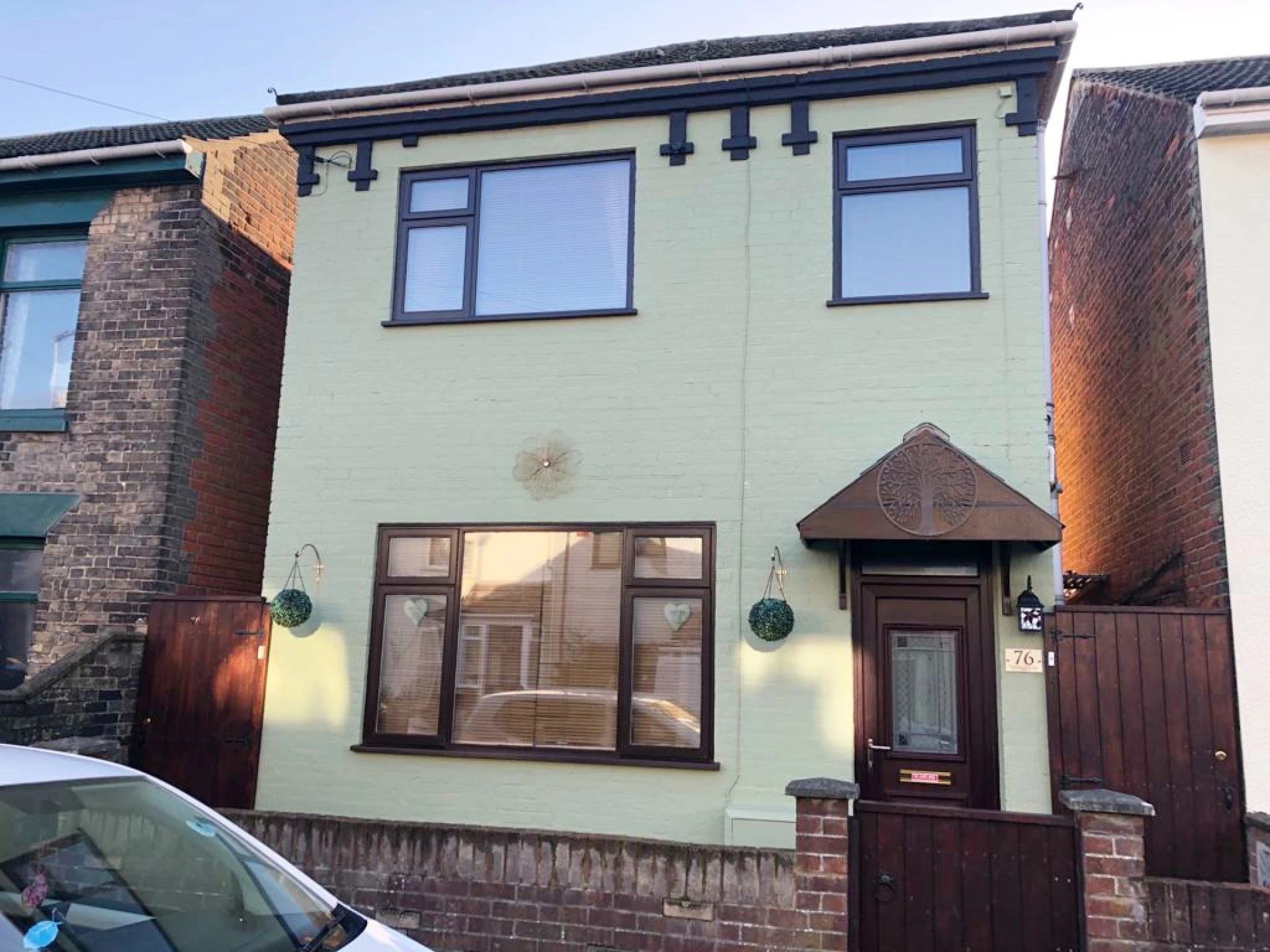 Property enquiry form background image