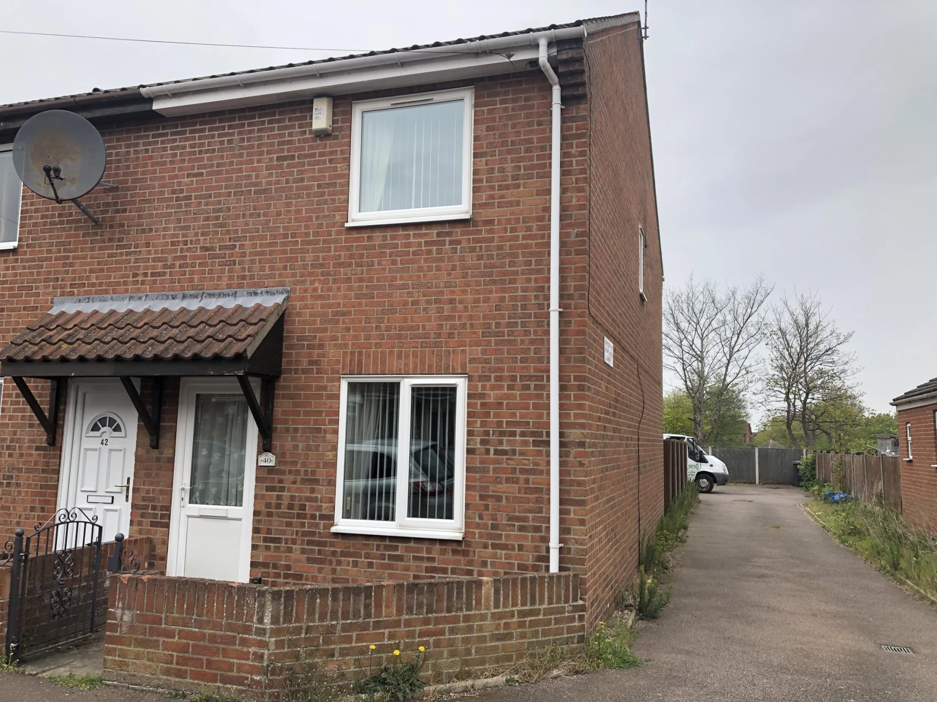 Property enquiry form background image