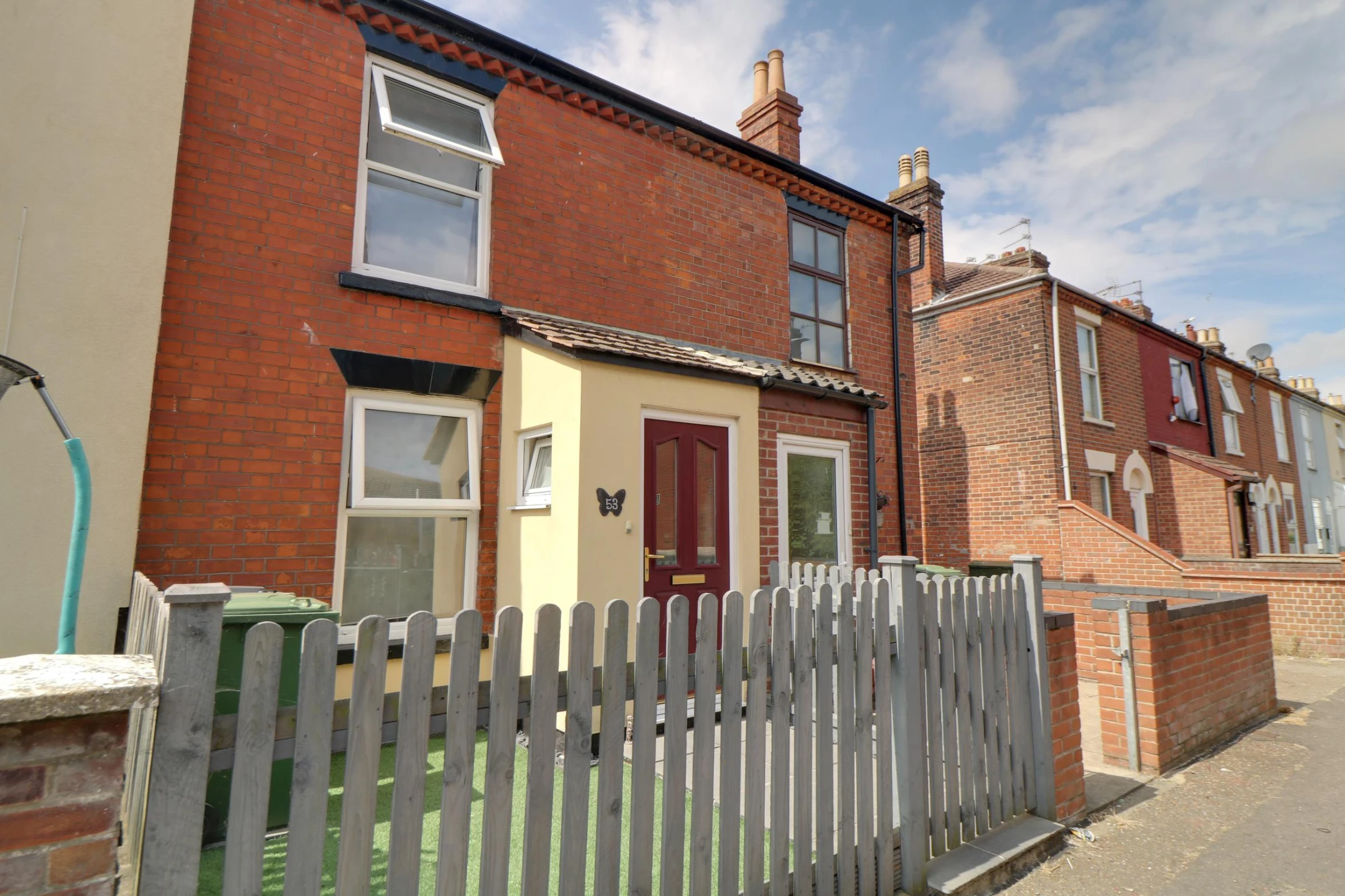 Property enquiry form background image