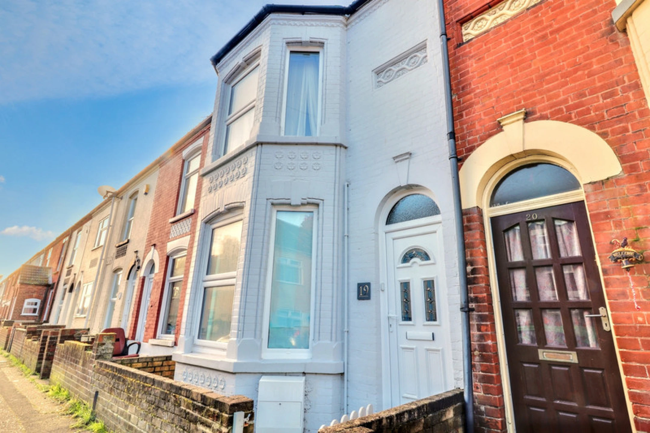 Property enquiry form background image