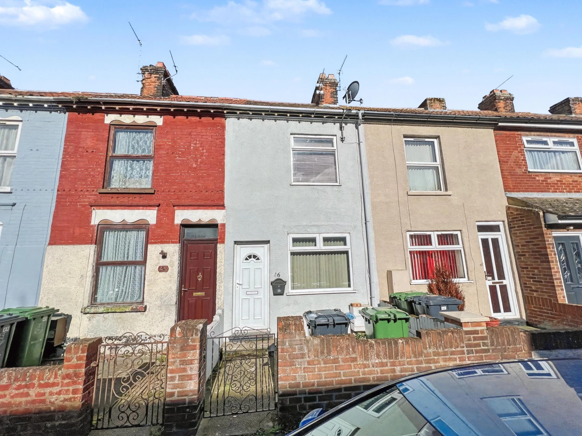 Property enquiry form background image