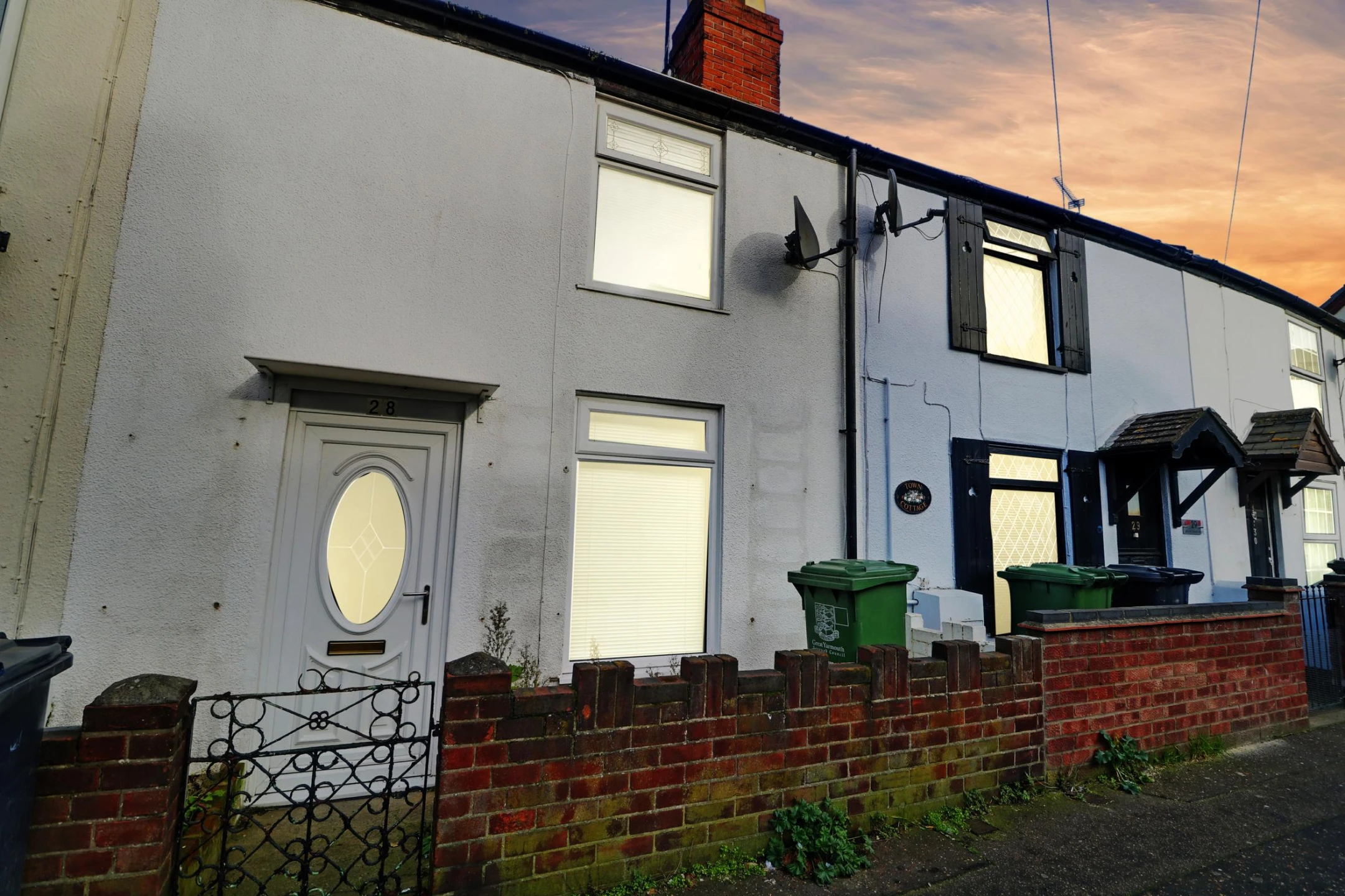 Property enquiry form background image