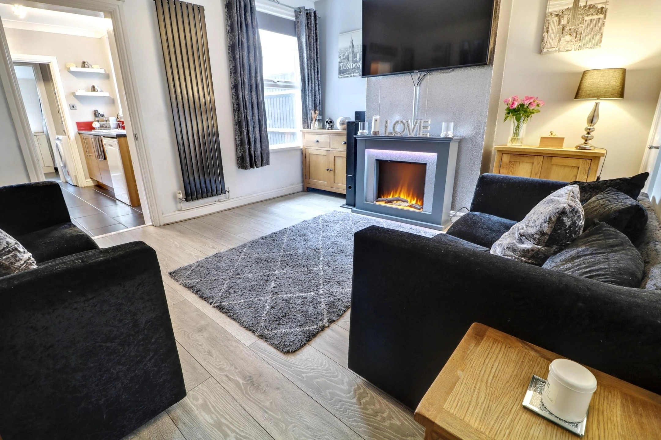 Property enquiry form background image