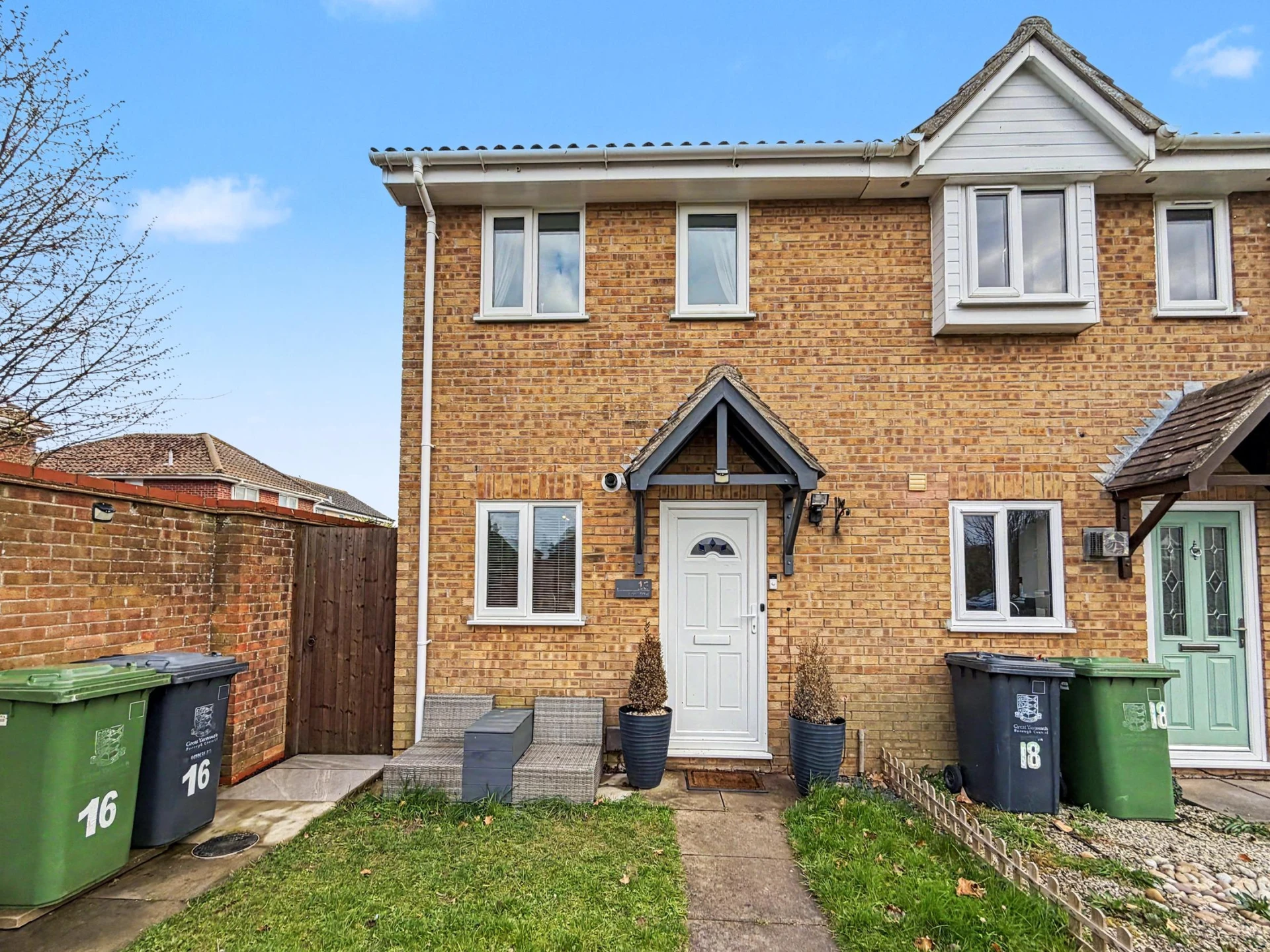 Property enquiry form background image