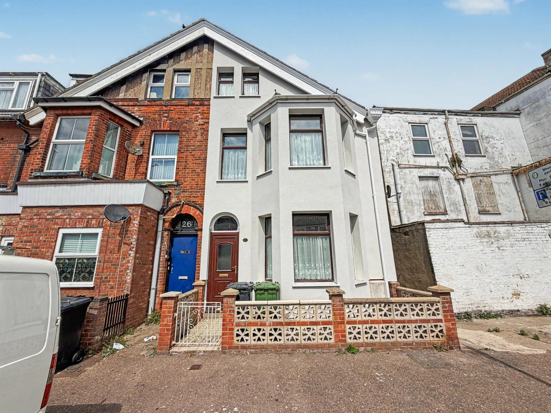Property enquiry form background image
