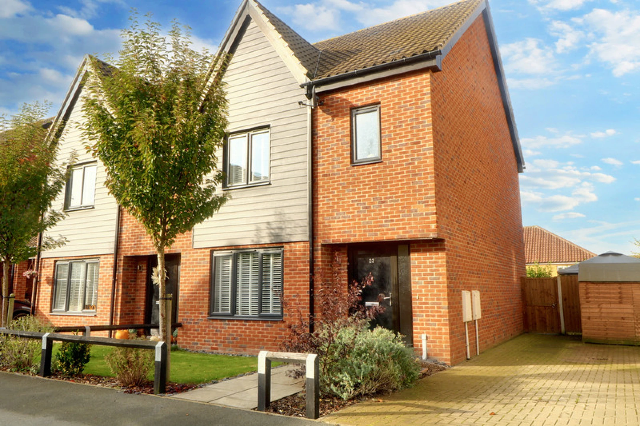 Property enquiry form background image