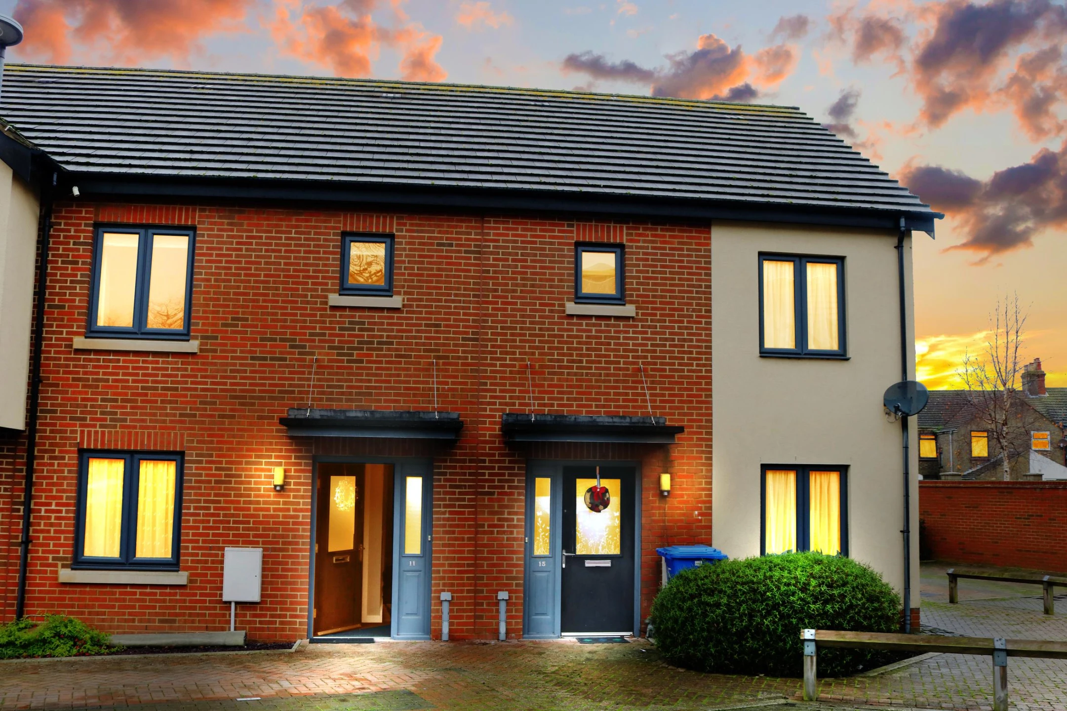 Property enquiry form background image