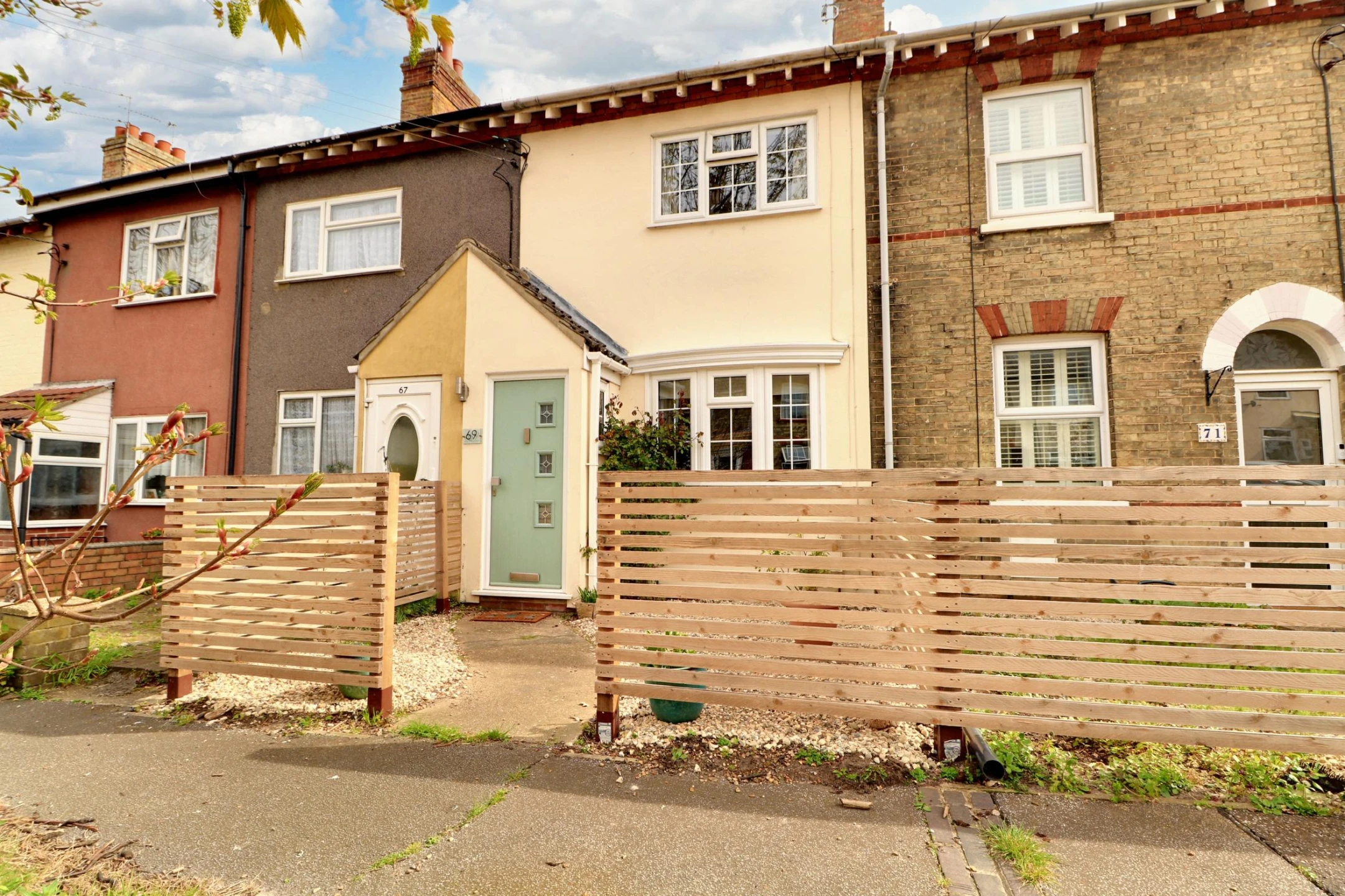 Property enquiry form background image