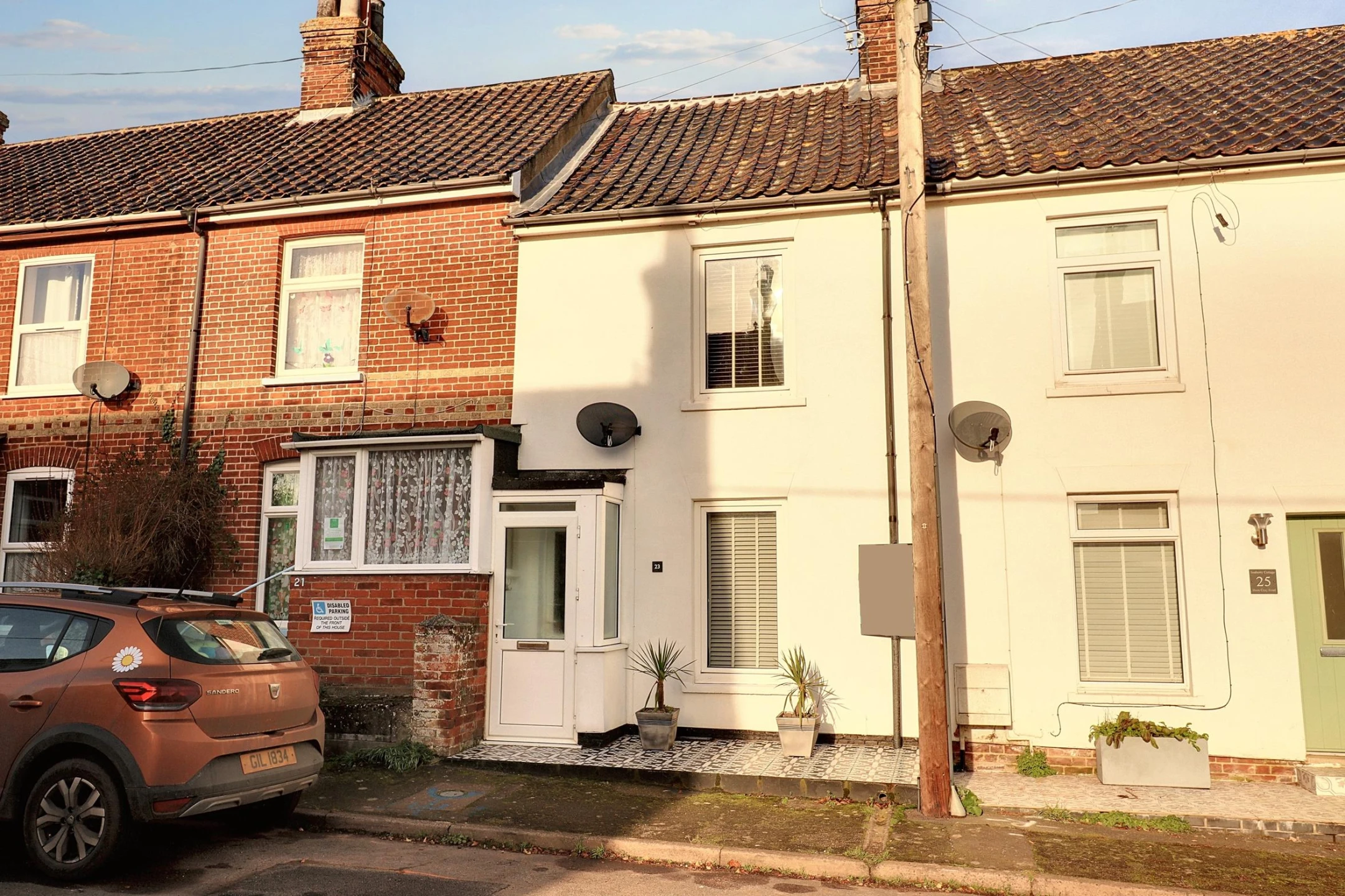 Property enquiry form background image