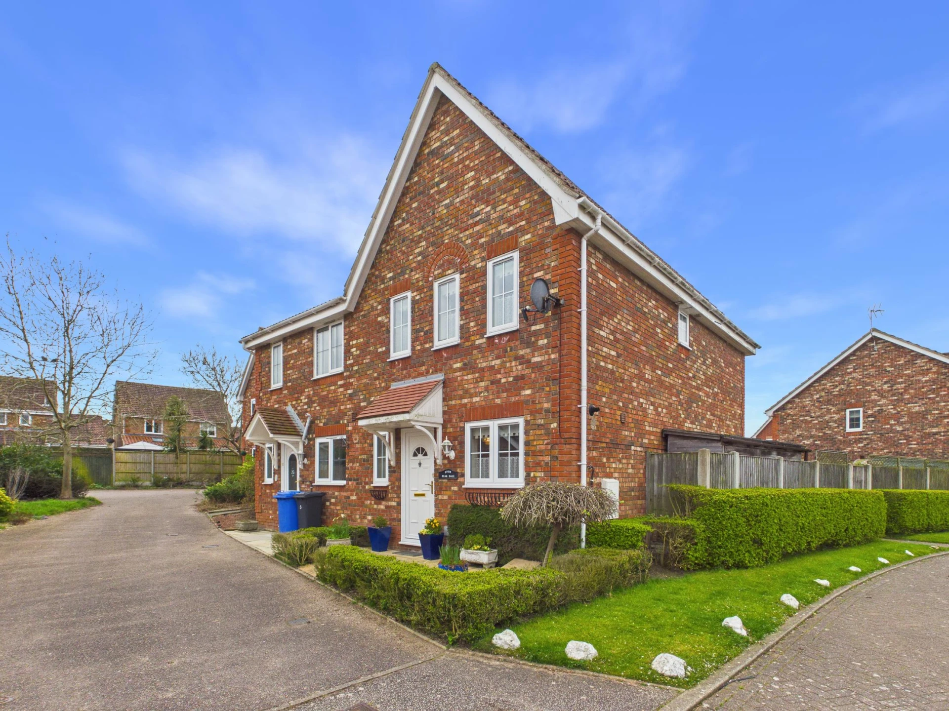 Property enquiry form background image