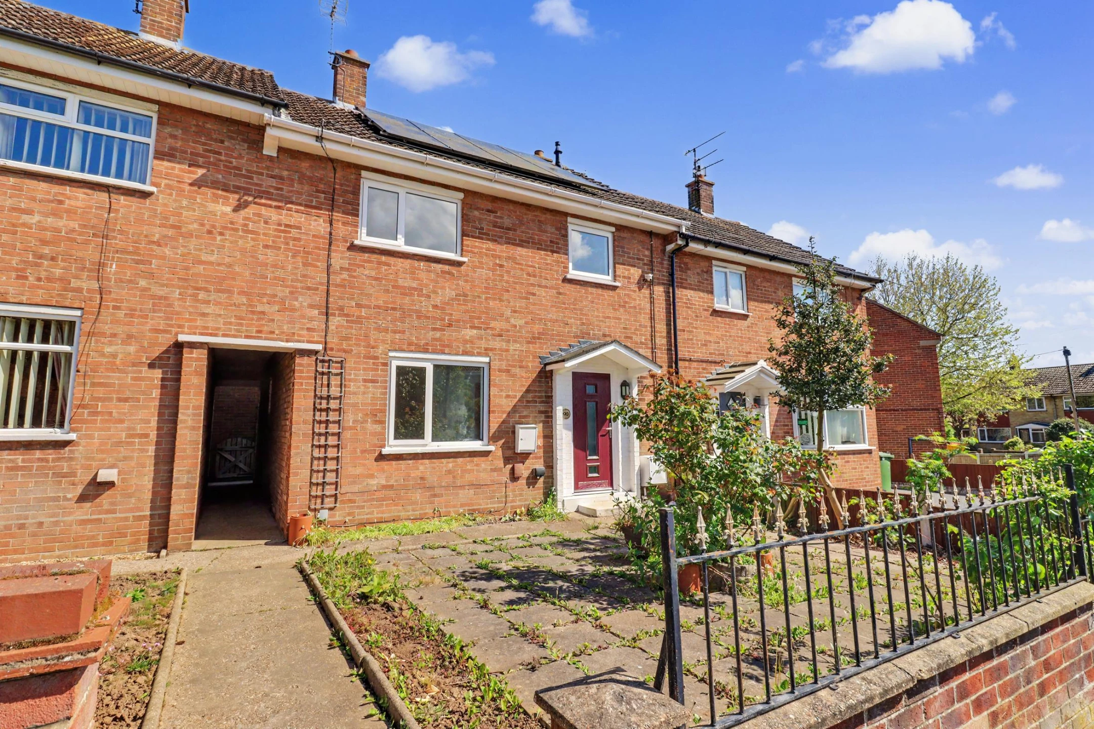 Property enquiry form background image