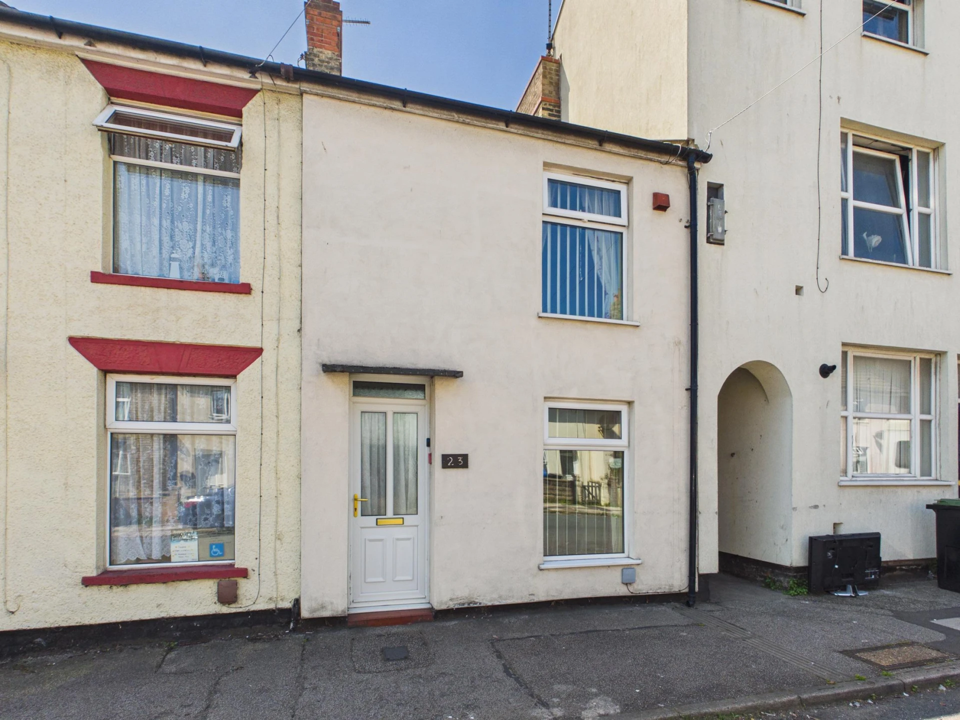 Property enquiry form background image