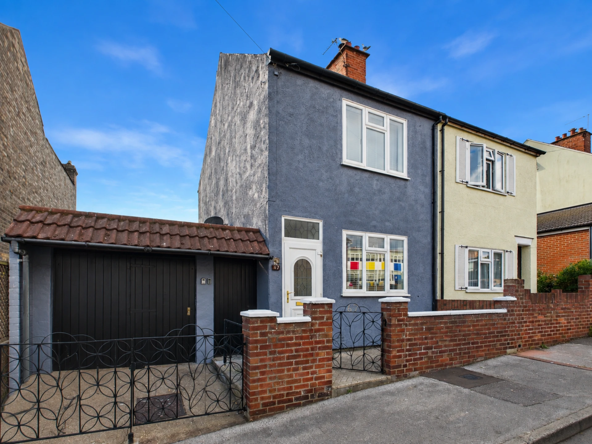 Property enquiry form background image