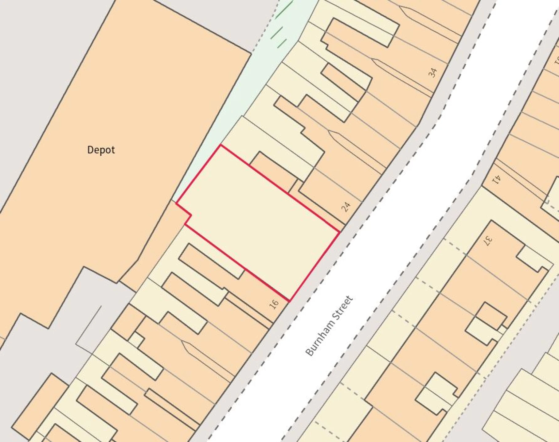 Property enquiry form background image